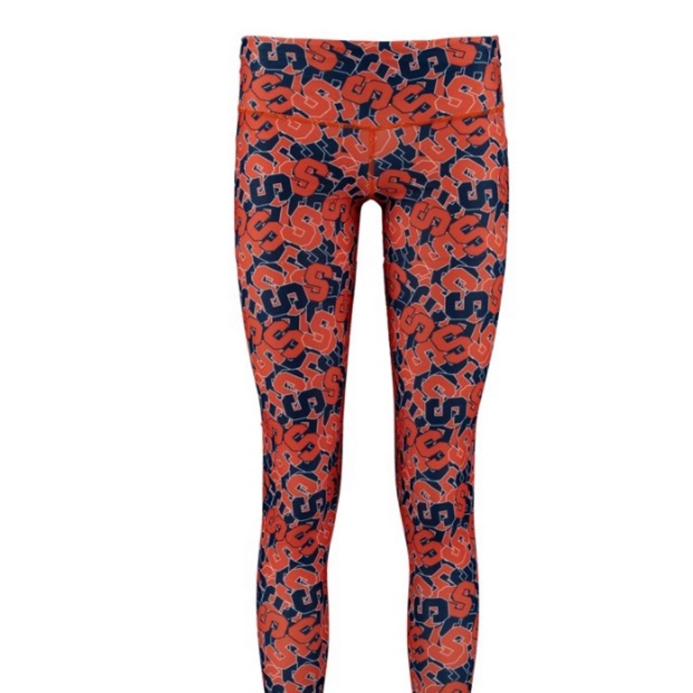 Women's ZooZatz Multi Syracuse Orange Stacked Mascot Leggings
